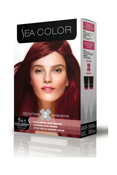 sea color 5 65 cilek kirmizisi set boya fiyati yorumlari trendyol