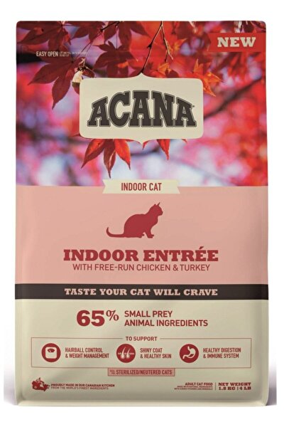 Acana Kisirlastirilmis Indoor Entree Sterilised Kedi Mamasi 1 8 Kg Fiyati Yorumlari Trendyol