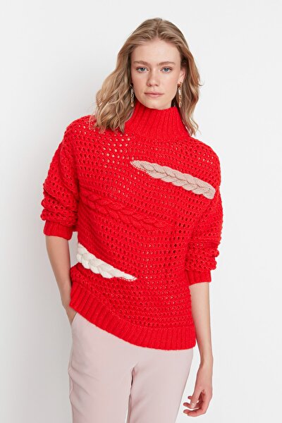 Sweater - Red - Oversize