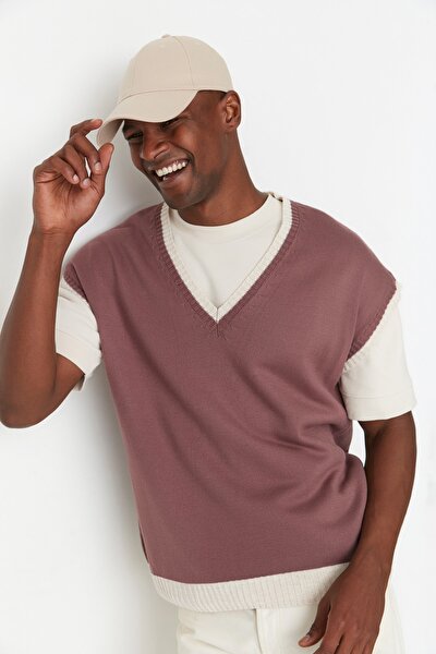 Strickweste - Rosa - Regular Fit
