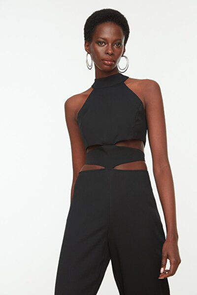 Jumpsuit - Black - Fitted
