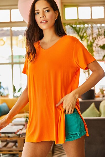 T-Shirt - Orange - Regular Fit