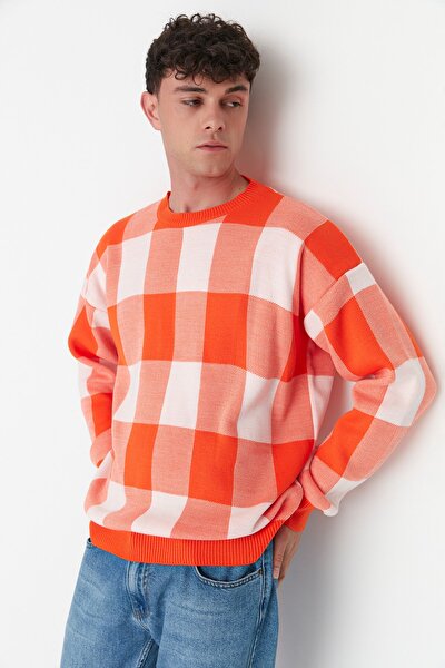 Sweater - Orange - Oversize