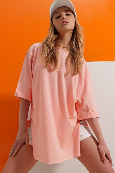 T-Shirt - Rosa - Oversized