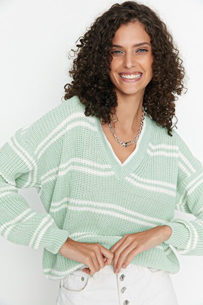 Pullover - Grün - Oversized
