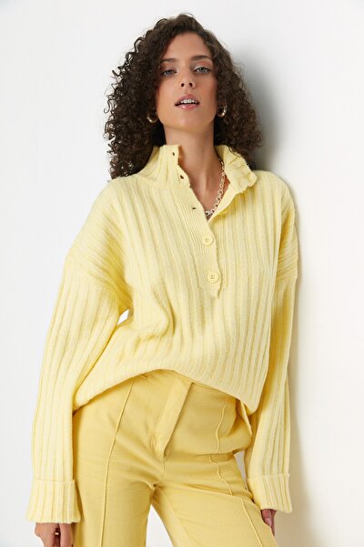 Pullover - Gelb - Oversized