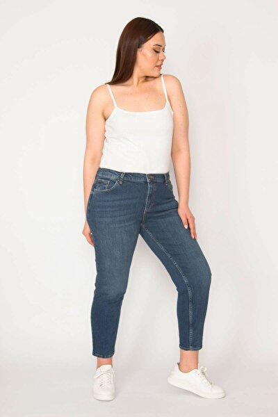 Plus Size Jeans - Navy blue - Slim