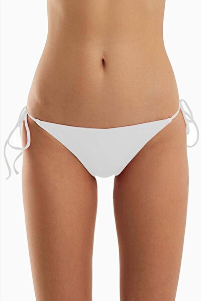 Bikini Bottom - White - Plain