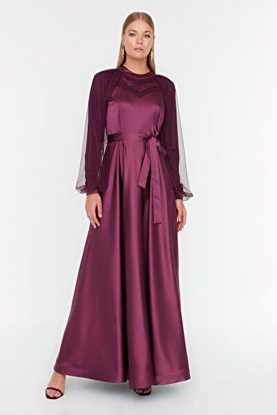 Evening Dress - Burgundy