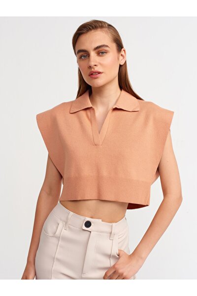 Pullover - Orange - Regular Fit
