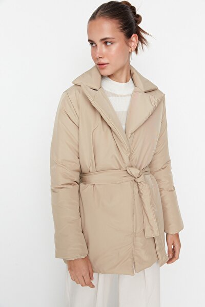 Winterjacke - Beige - Puffer