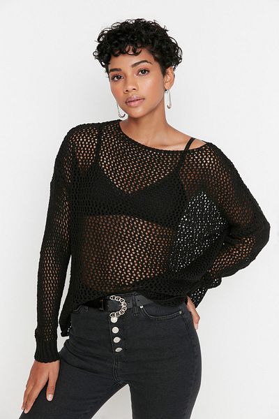 Pullover - Schwarz - Regular Fit