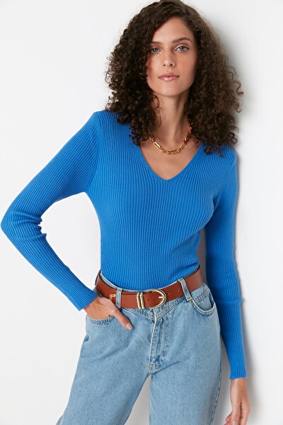 Sweater - Blue - Regular fit