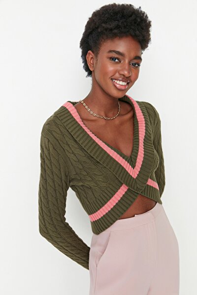 Sweater - Khaki - Regular fit