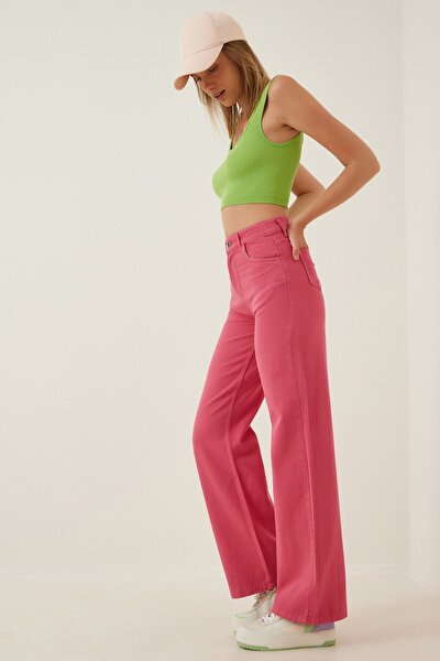 Jeans - Rosa - Wide Leg