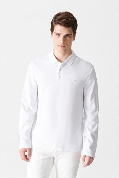 Polo T-shirt - White - Slim