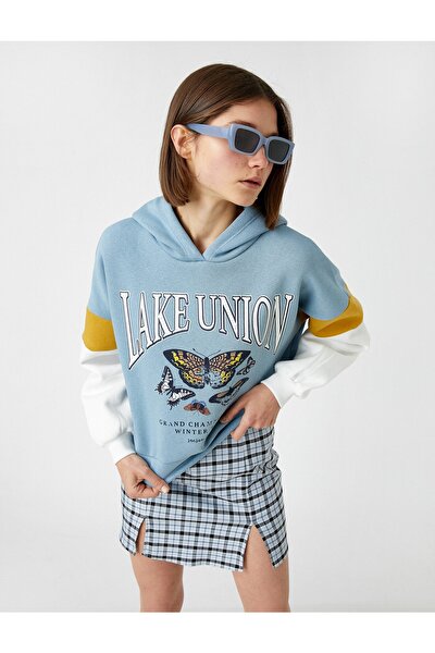 Sweatshirt - Blau - Relaxed Fit