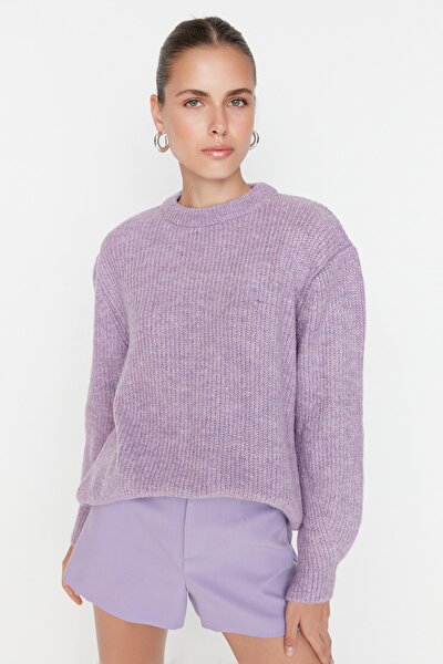 Sweater - Purple - Oversize