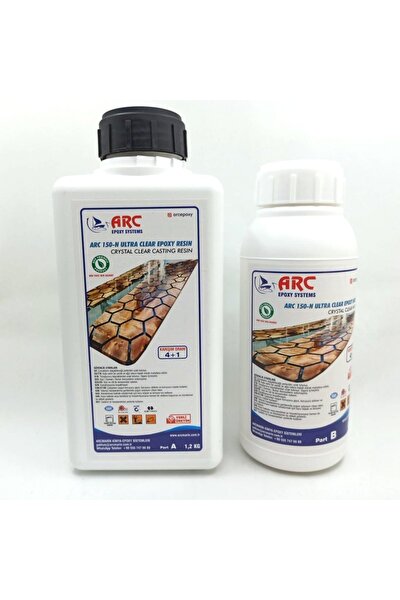 FS 5kg ARC 150-N Ultra Clear Epoxy Resin and Hardener A and B Set