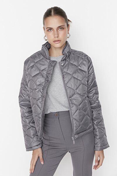 Winterjacke - Grau - Puffer