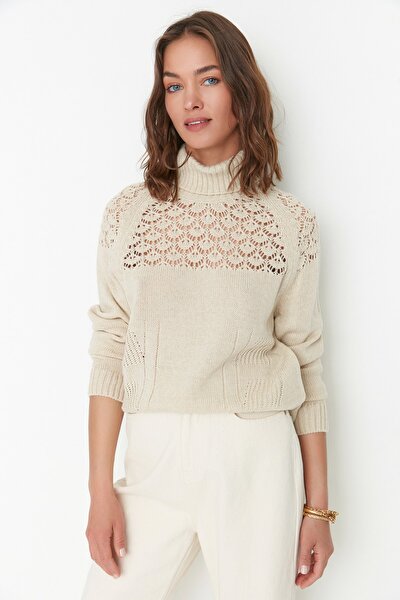 Pullover - Beige - Regular Fit