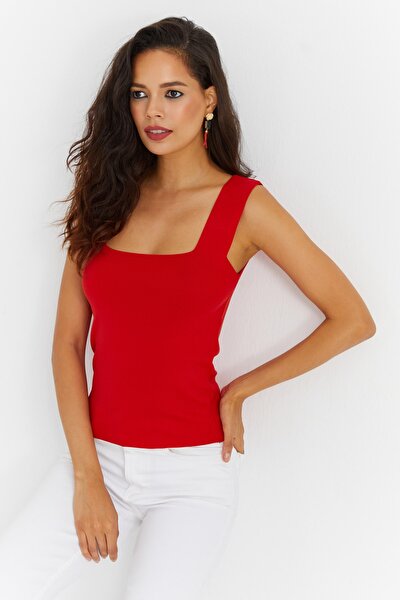 Bluse - Rot - Regular Fit