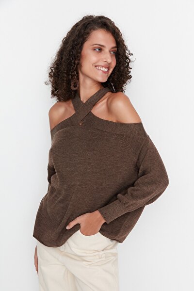 Sweater - Brown - Regular fit