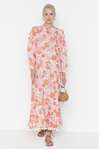 Kleid - Orange - Basic