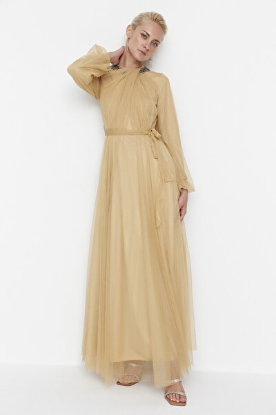 Evening Dress - Gold