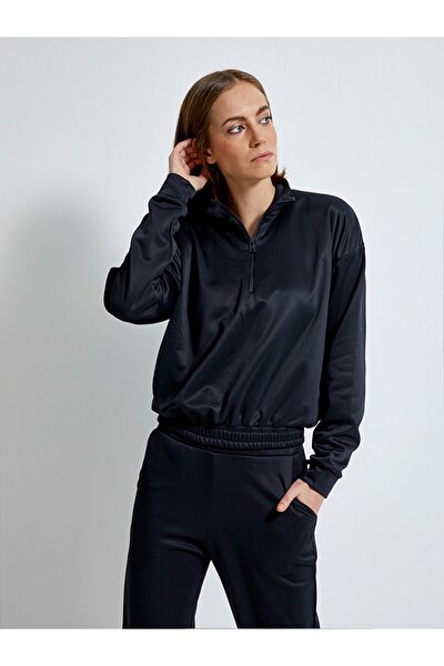 Sweatshirt - Schwarz - Regular Fit