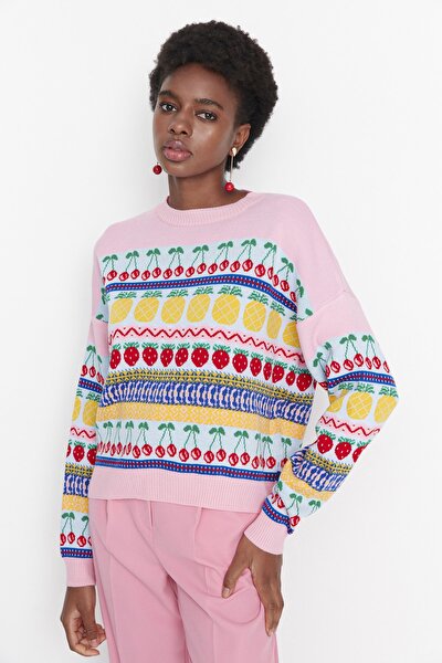 Pullover - Rosa - Regular Fit