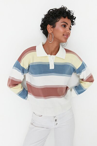Trendyol Collection Sweater - Dark blue - Regular fit - Trendyol