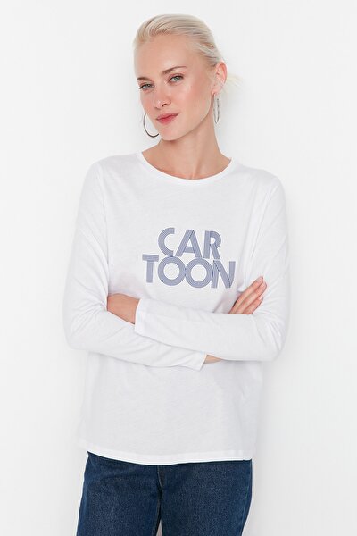 T-Shirt - White - Regular fit