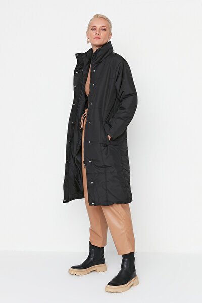 Winterjacke - Schwarz - Basic
