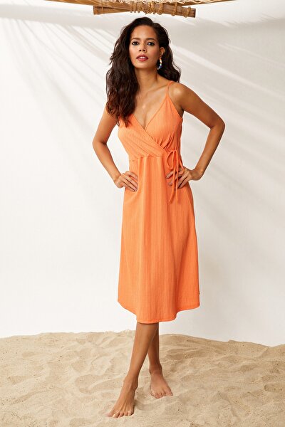 Kleid - Orange - Basic