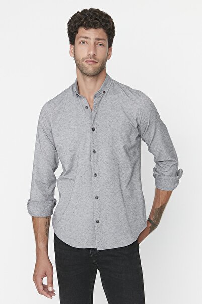 Shirt - Gray - Regular fit
