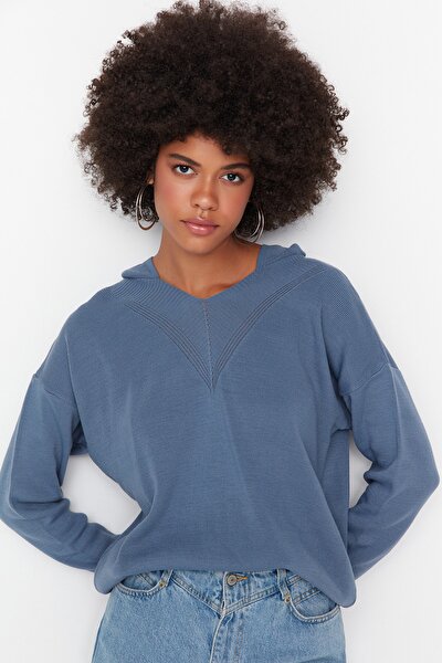 Pullover - Blau - Regular Fit