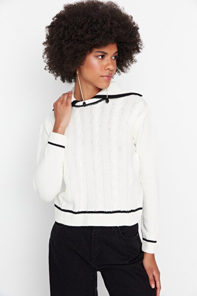 Sweater - Ecru - Slim