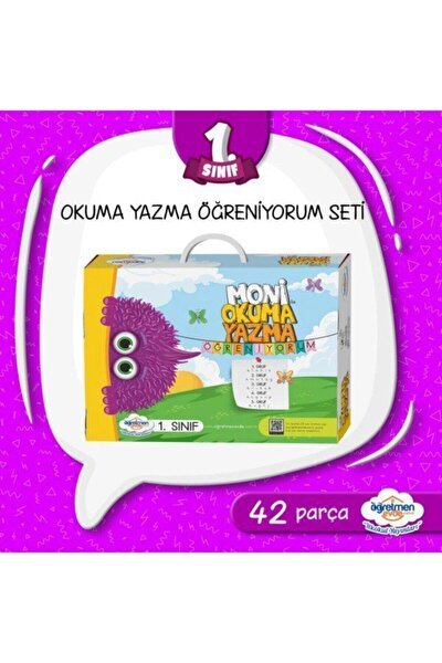 ogretmen evde ilkokul yayinlari 1 sinif okuma yazma ogreniyorum seti ogretmen evde yayinlari fiyati yorumlari trendyol