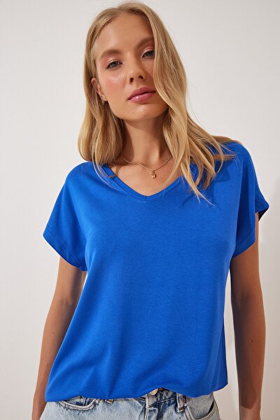 T-Shirt - Blau - Regular