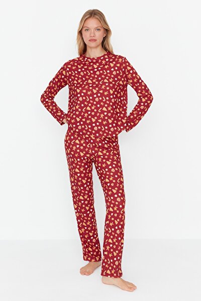 Pyjama - Bordeaux - Print