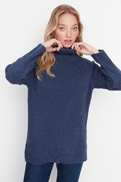 Pullover - Blau - Oversized