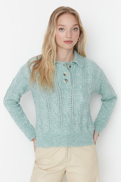 Sweater - Green - Regular fit