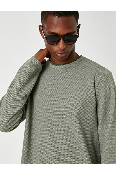 Pullover - Khaki - Relaxed Fit