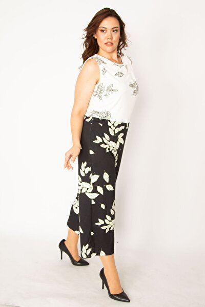 Plus Size Jumpsuit - Black - Regular fit