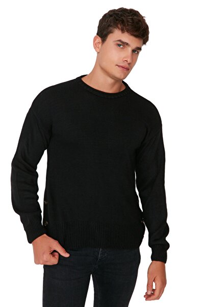 Sweater - Black - Oversize