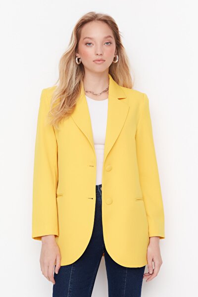 Blazer - Gelb - Oversized
