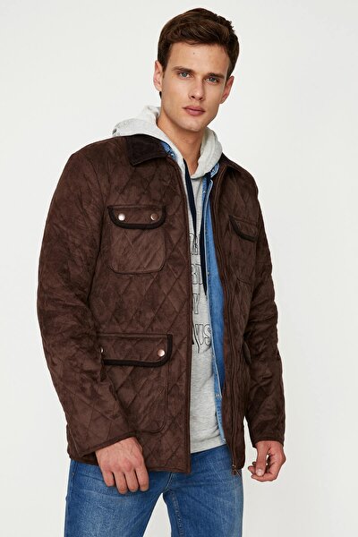 Jacket - Brown - Regular fit