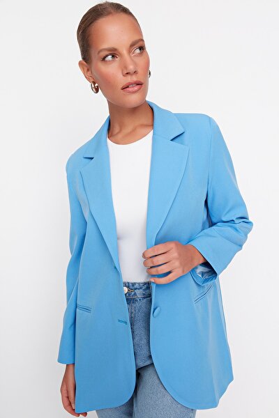Blazer - Blau - Oversized