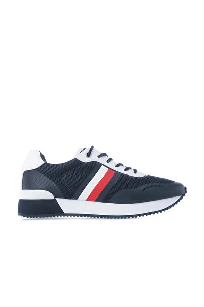 Sneaker - Dunkelblau - Flacher Absatz